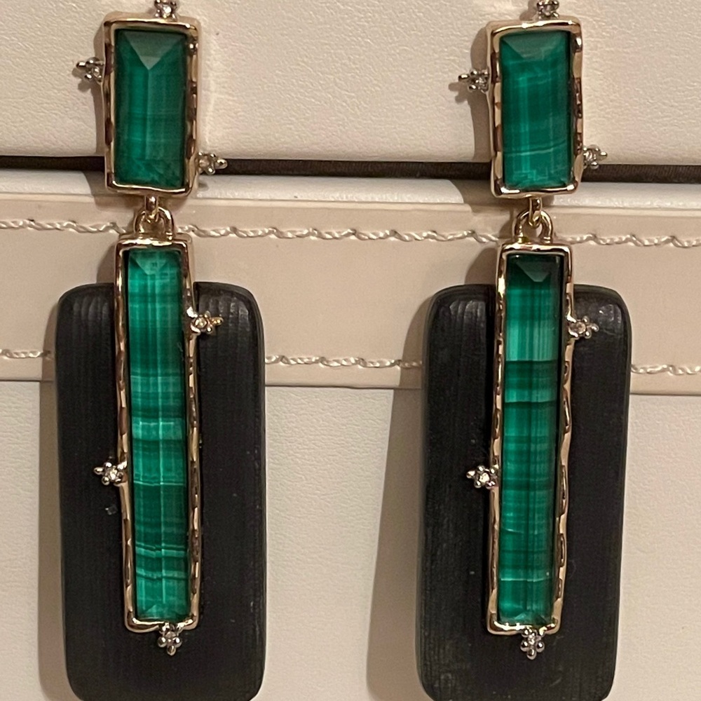 Alexis Bittar clip on earrings